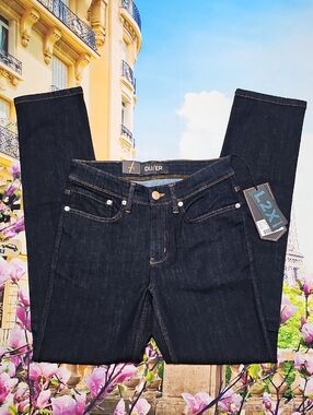 DU/ER Dark Blue Slim Fit Denim Jeans Size 28x32 New